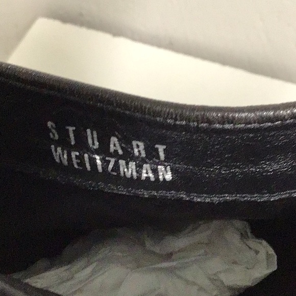 Stuart Weitzman Elastic strap bootie, wedge heel - Picture 7 of 10